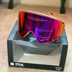 Burton ANON M4 Anon Cylindrical Goggles UNISEX magnetic face mask